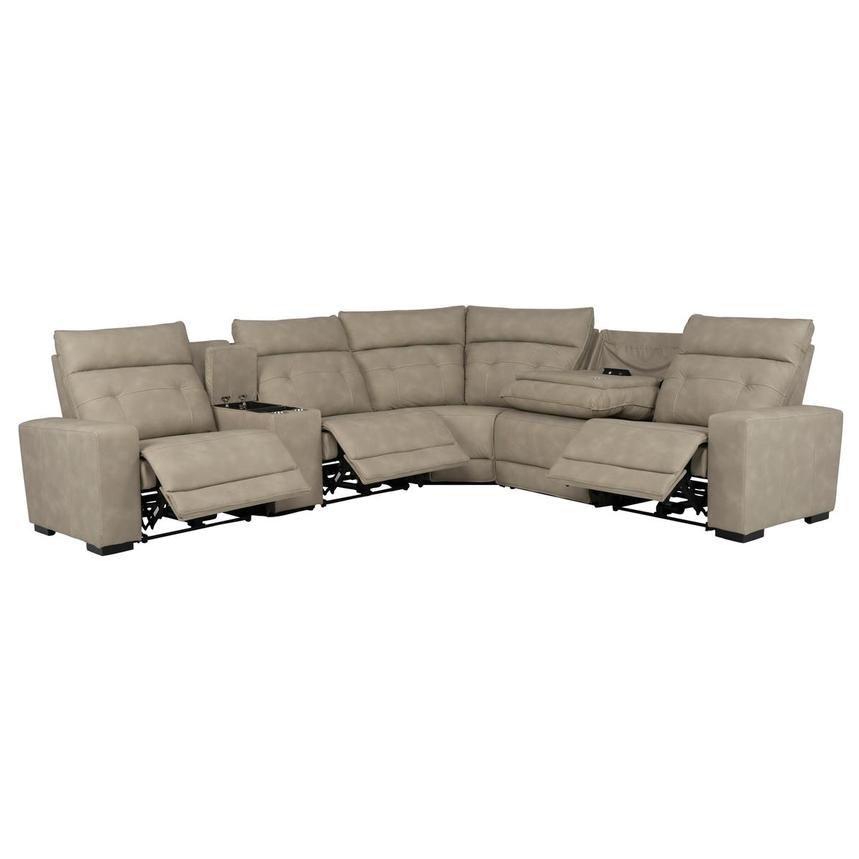 Nexus Power Reclining Sectional with 6PCS/3PWR alternate image, 3 of 11 images.