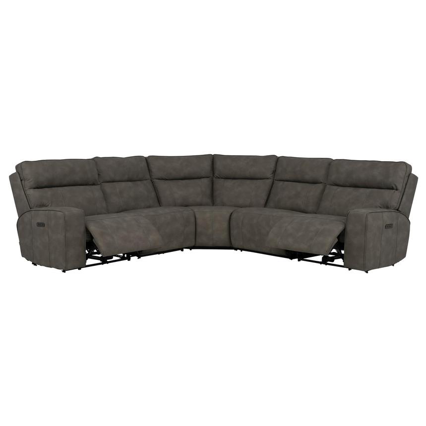Superior Power Reclining Sectional with 5PCS/2PWR  alternate image, 3 of 9 images.