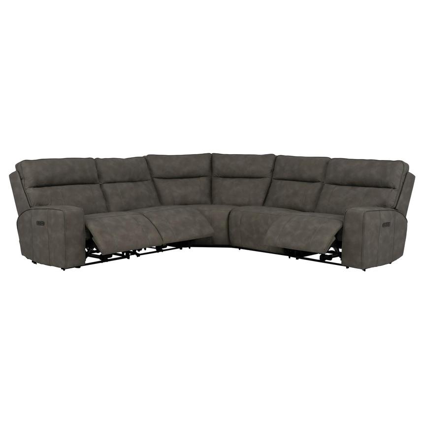 Superior Power Reclining Sectional with 5PCS/3PWR  alternate image, 3 of 9 images.