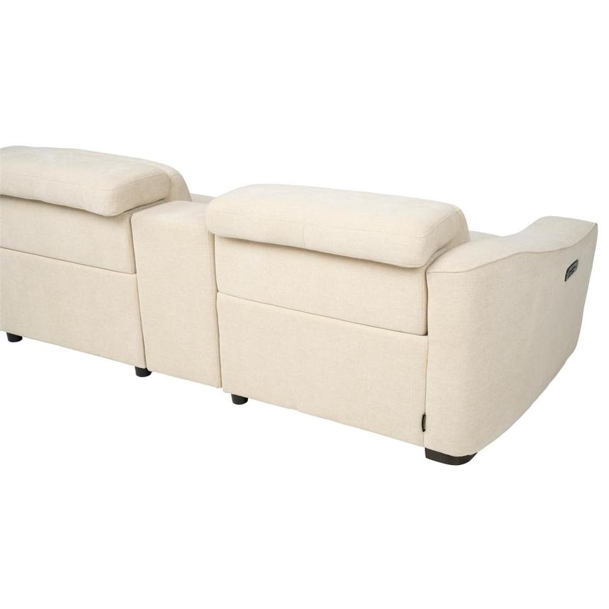 Jameson Beige Power Reclining Sectional with 6PCS/3PWR alternate image, 5 of 13 images.