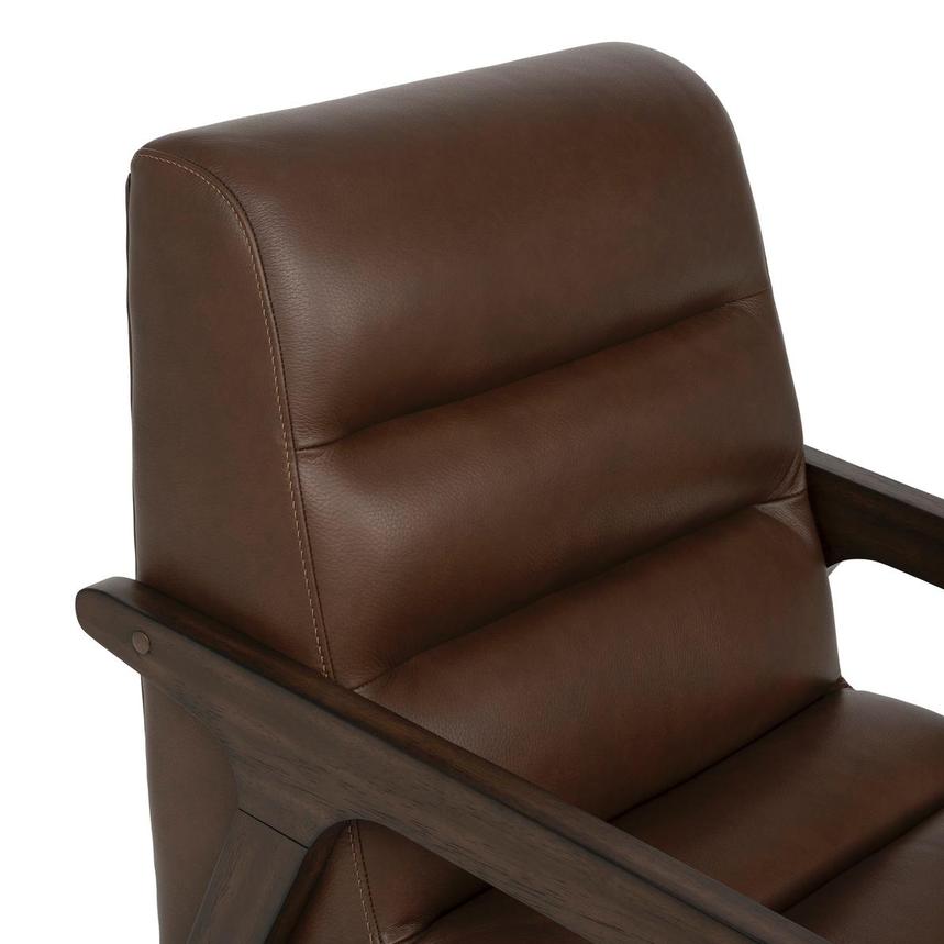 Clayton Leather Accent Chair  alternate image, 8 of 11 images.