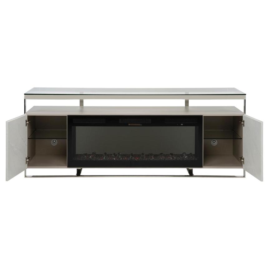 Calista Electric Fireplace w/Light  alternate image, 3 of 10 images.