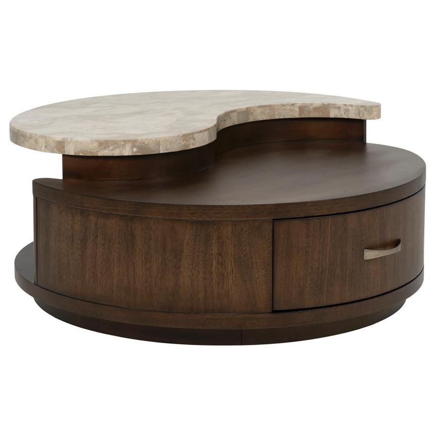 Yin-Yang Coffee Table w/Casters  alternate image, 8 of 15 images.