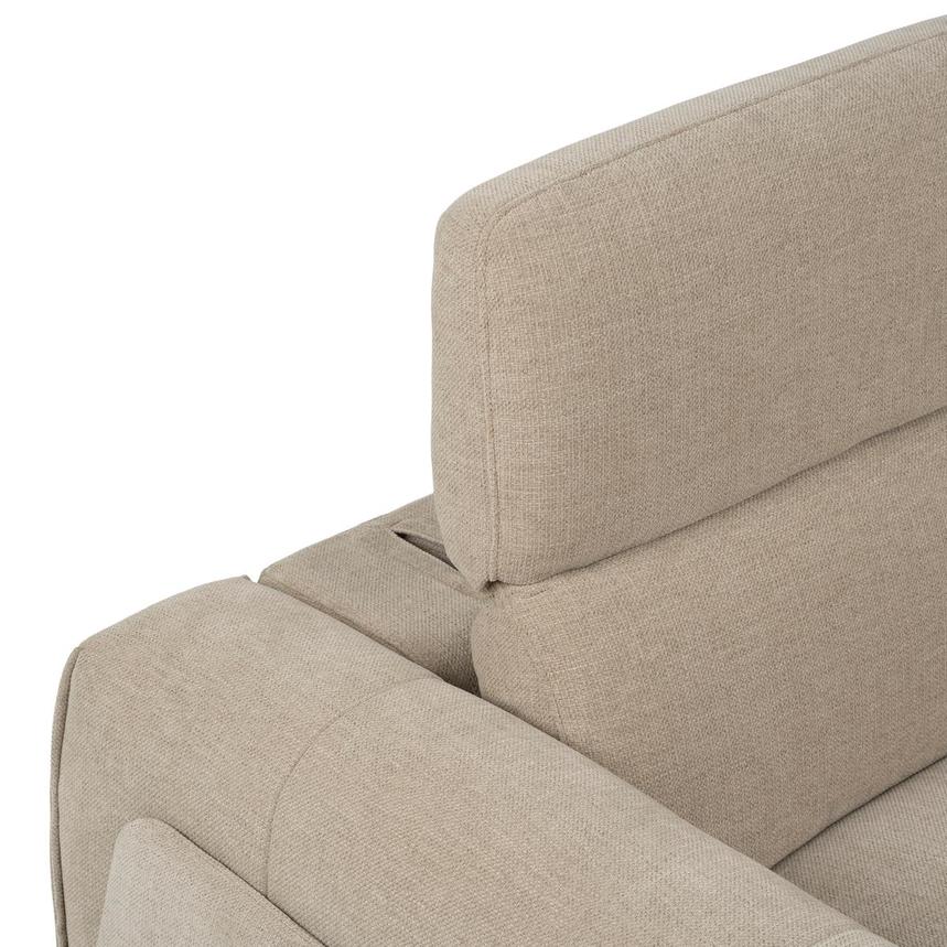 Luke Beige Power Reclining Sectional with 6PCS/2PWR  alternate image, 5 of 11 images.