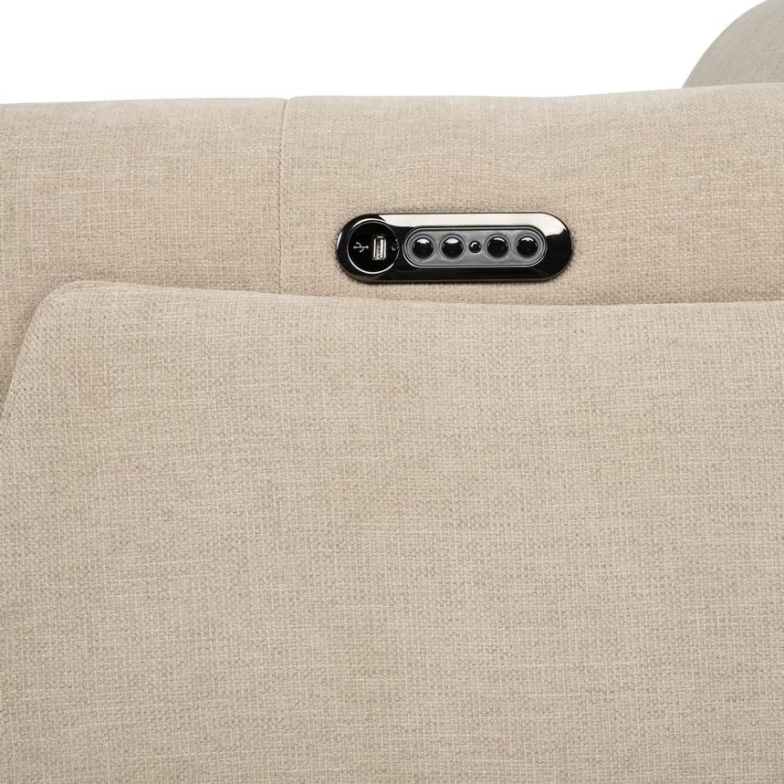 Luke Beige Power Reclining Sectional with 6PCS/2PWR  alternate image, 10 of 11 images.