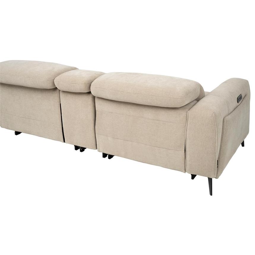 Luke Beige Power Reclining Sofa  alternate image, 5 of 13 images.