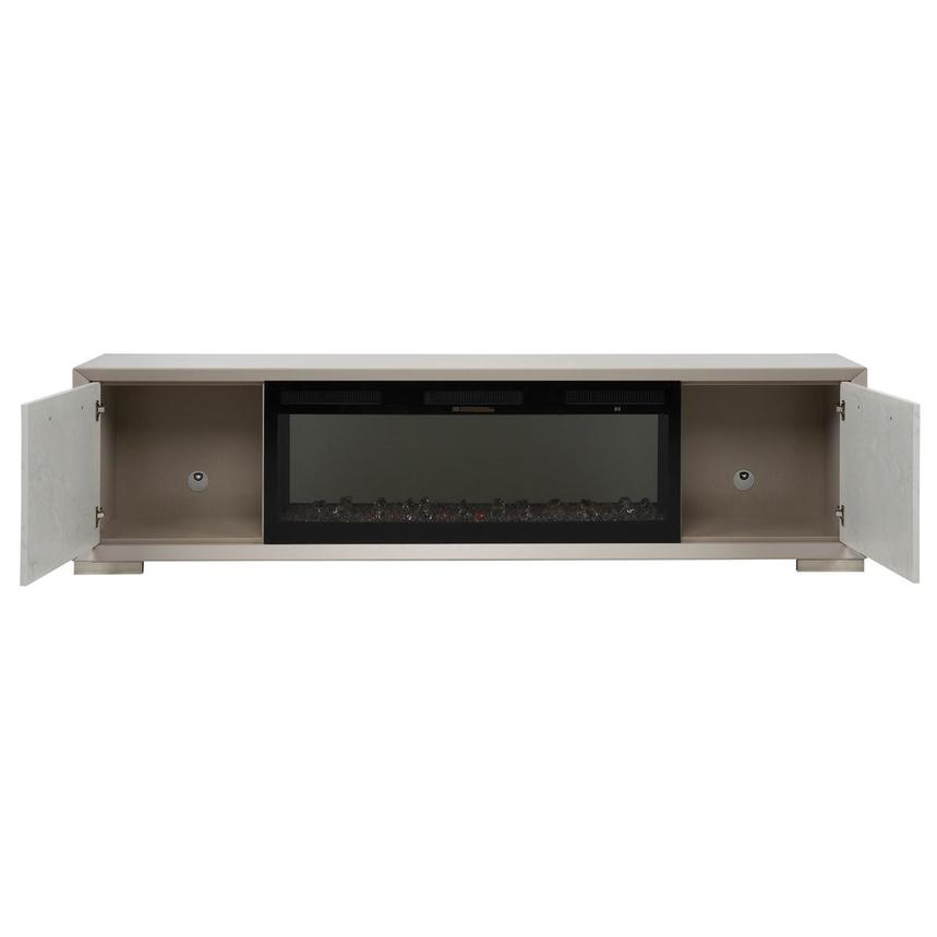 Kaia Gray/Carrara Electric Fireplace w/Remote Control alternate image, 3 of 11 images.