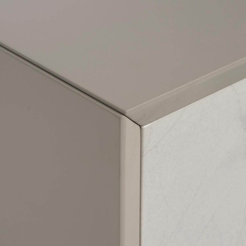 Kaia Gray/Carrara Electric Fireplace w/Remote Control alternate image, 8 of 11 images.