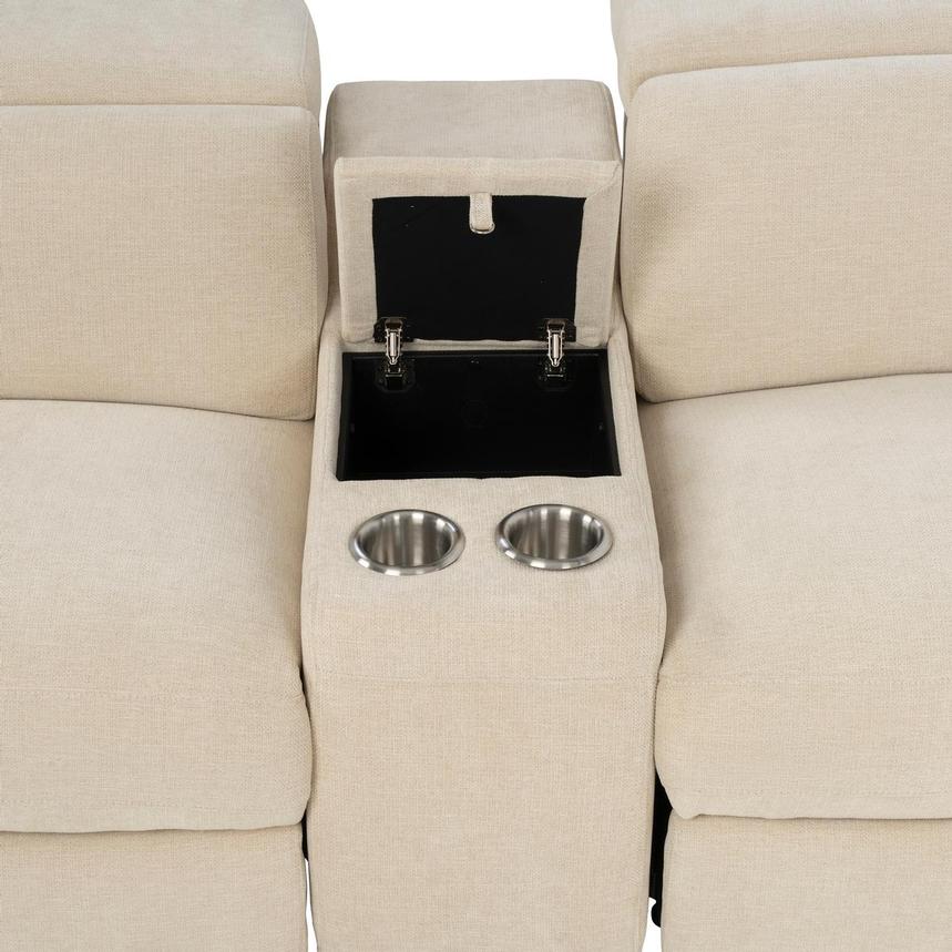Jameson Beige Power Reclining Sectional with 7PCS/3PWR alternate image, 10 of 12 images.