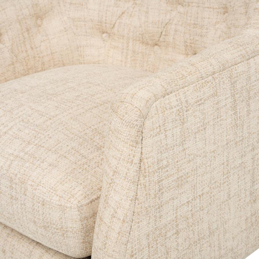 Belvedere Cream Accent Chair alternate image, 8 of 10 images.