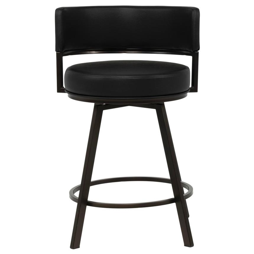 Bennet Black Counter Stool alternate image, 3 of 8 images.