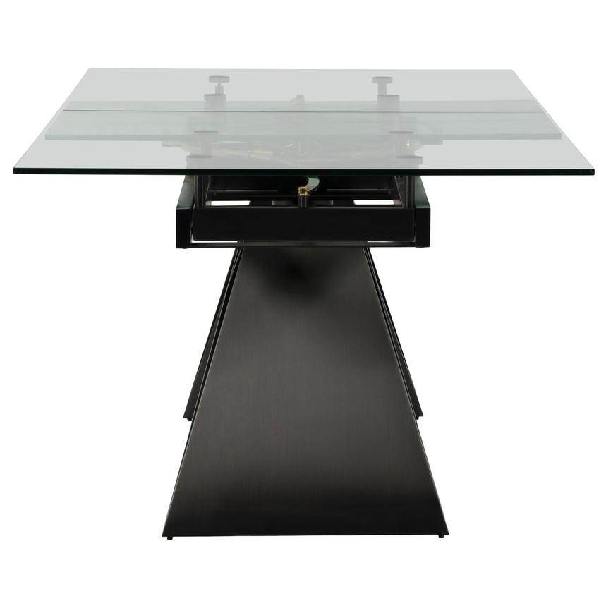 Black Water Extendable Dining Table  alternate image, 3 of 8 images.