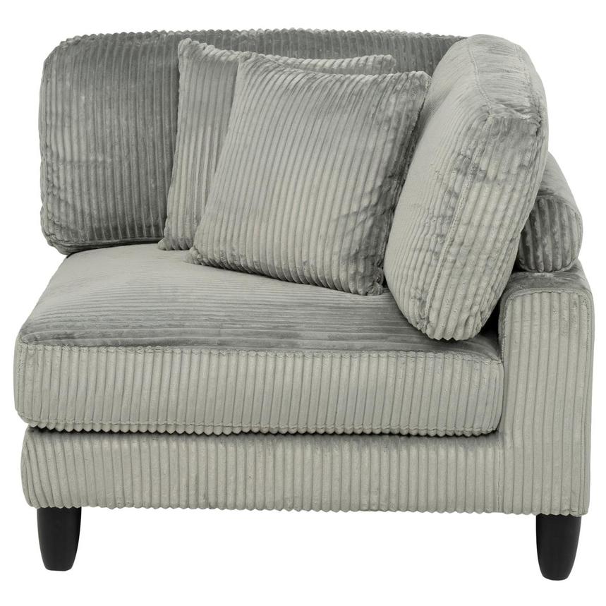 Cape Gray Corner Chair  alternate image, 3 of 3 images.