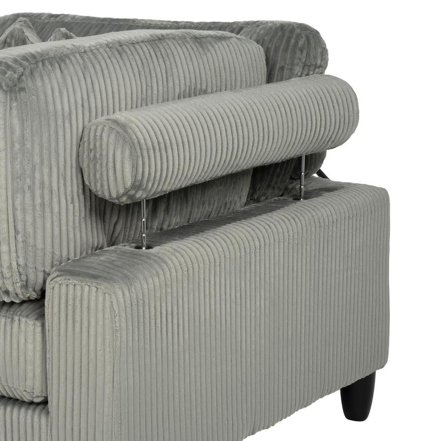 Cape Gray Sectional Sofa 4PC alternate image, 8 of 11 images.