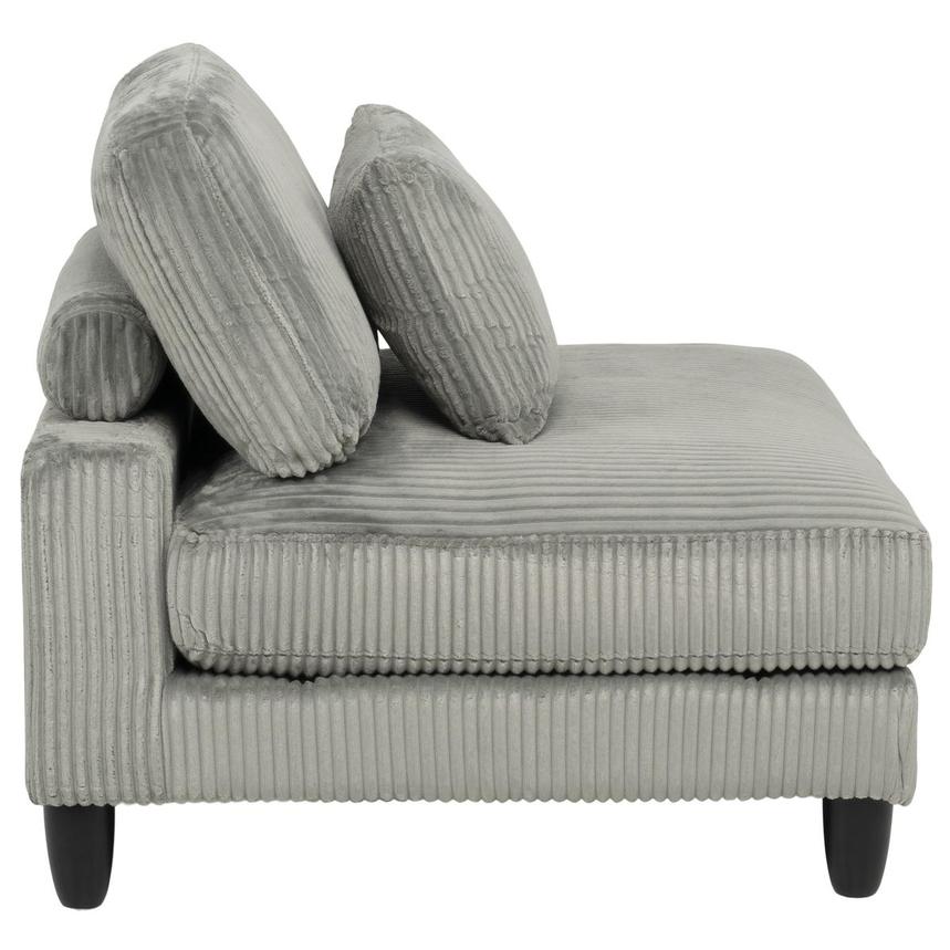 Cape Gray Armless Chair  alternate image, 3 of 4 images.