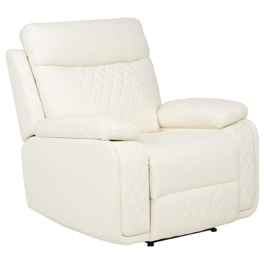Maddox White Recliner Chair alternate image, 3 of 10 images.