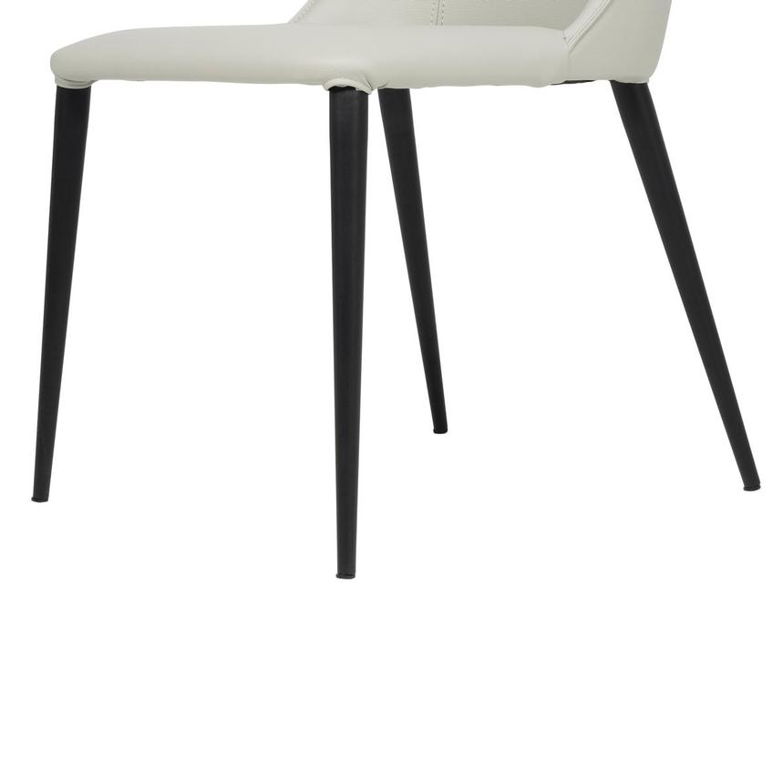 Tori Gray/Black Side Chair alternate image, 8 of 8 images.