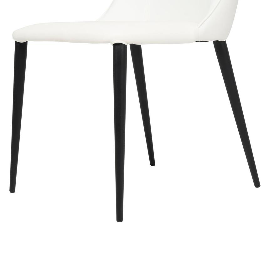 Tori White/Black Side Chair  alternate image, 8 of 8 images.