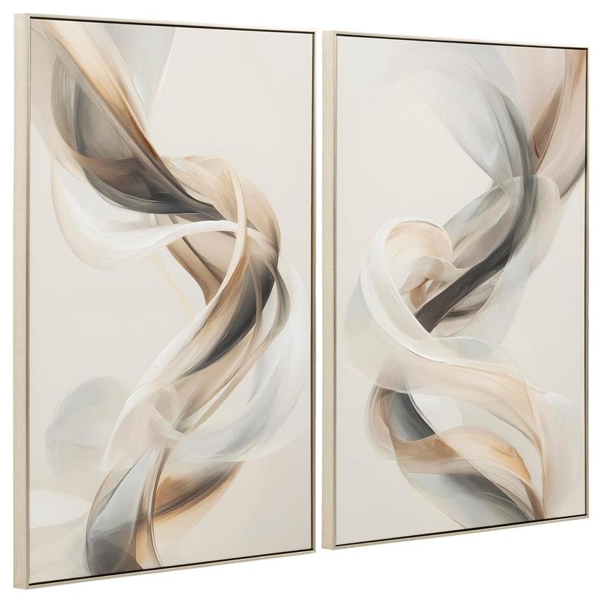 Silken Flow Canvas Wall Art Set of 2  alternate image, 3 of 7 images.
