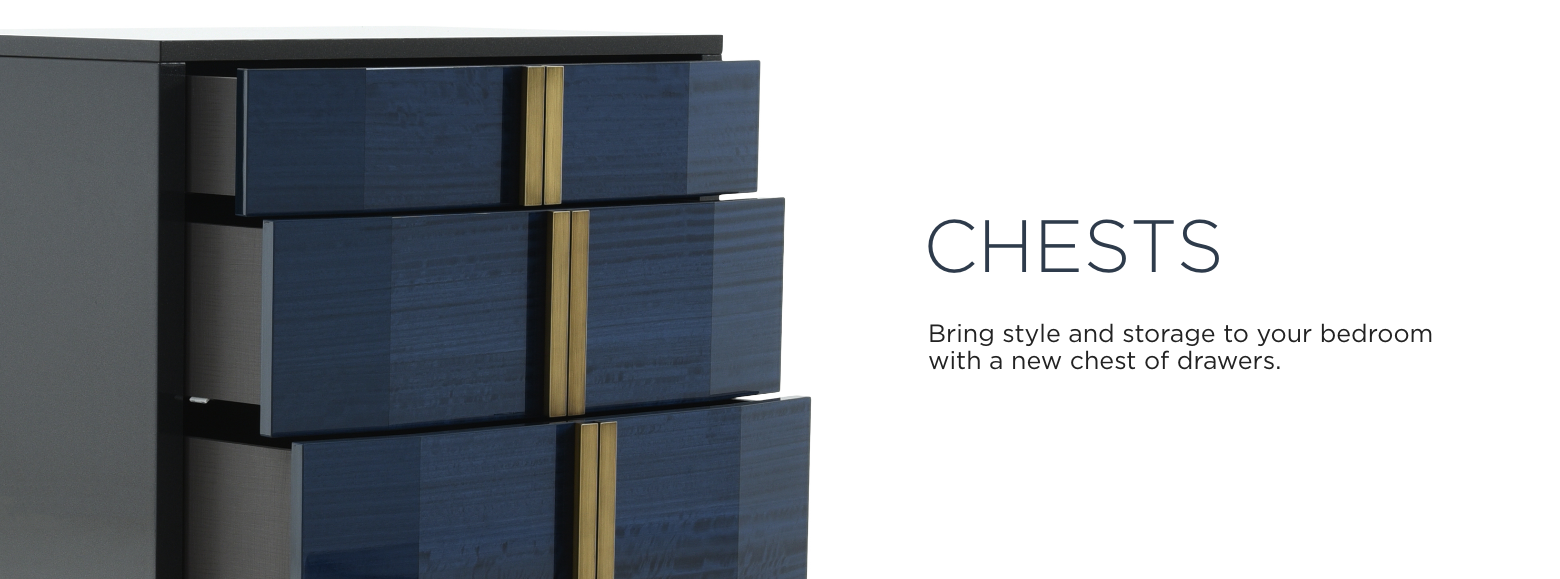 Chests. Keep your style and storage needs in mind. Find the perfect chest for your bedroom below.