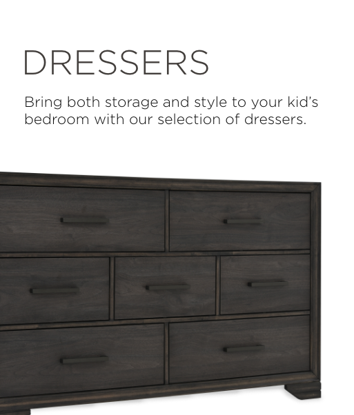 Youth Furniture Dressers El Dorado, Dressers Sizes
