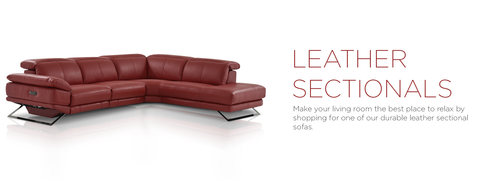 Toronto Red Leather Power Reclining Sofa W Right Chaise El
