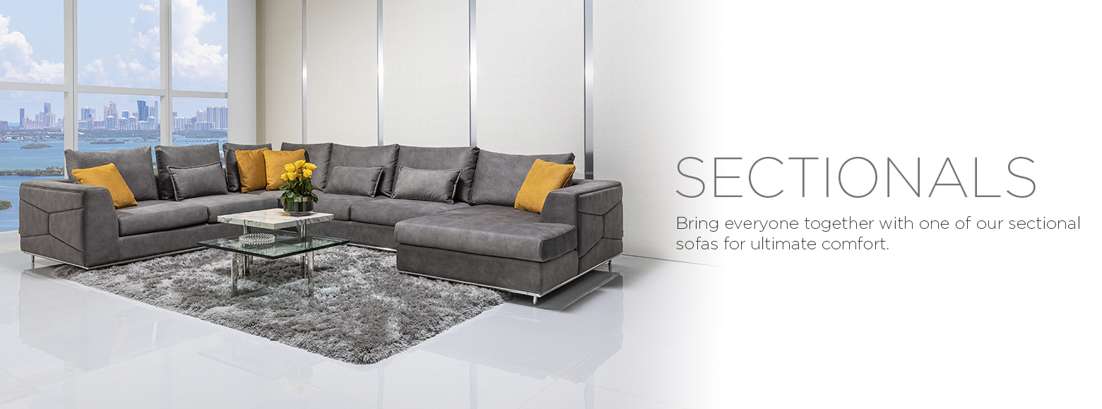 Living Rooms - Sectional Sofas El Dorado Furniture