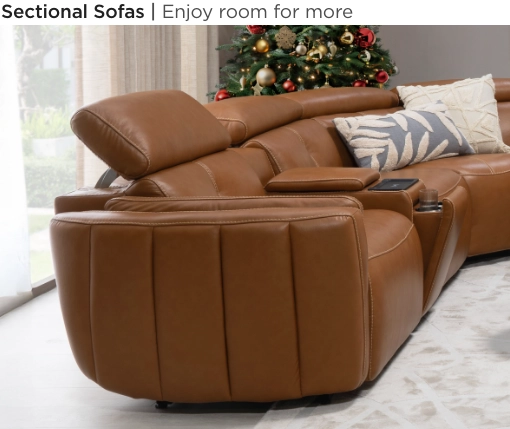 Sectional Sofas. Enjoy room for more.