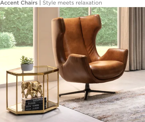 Accent Chairs. Style meets relaxation