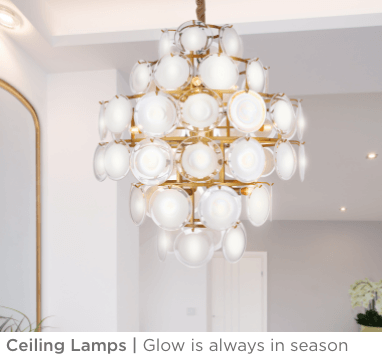 Ceiling Lamps. Glow is always in season
