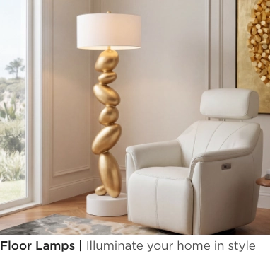 Floor Lamps. Illuminate your home in style