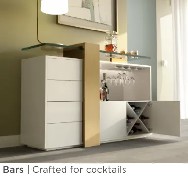 Bars. Crafted for cocktails