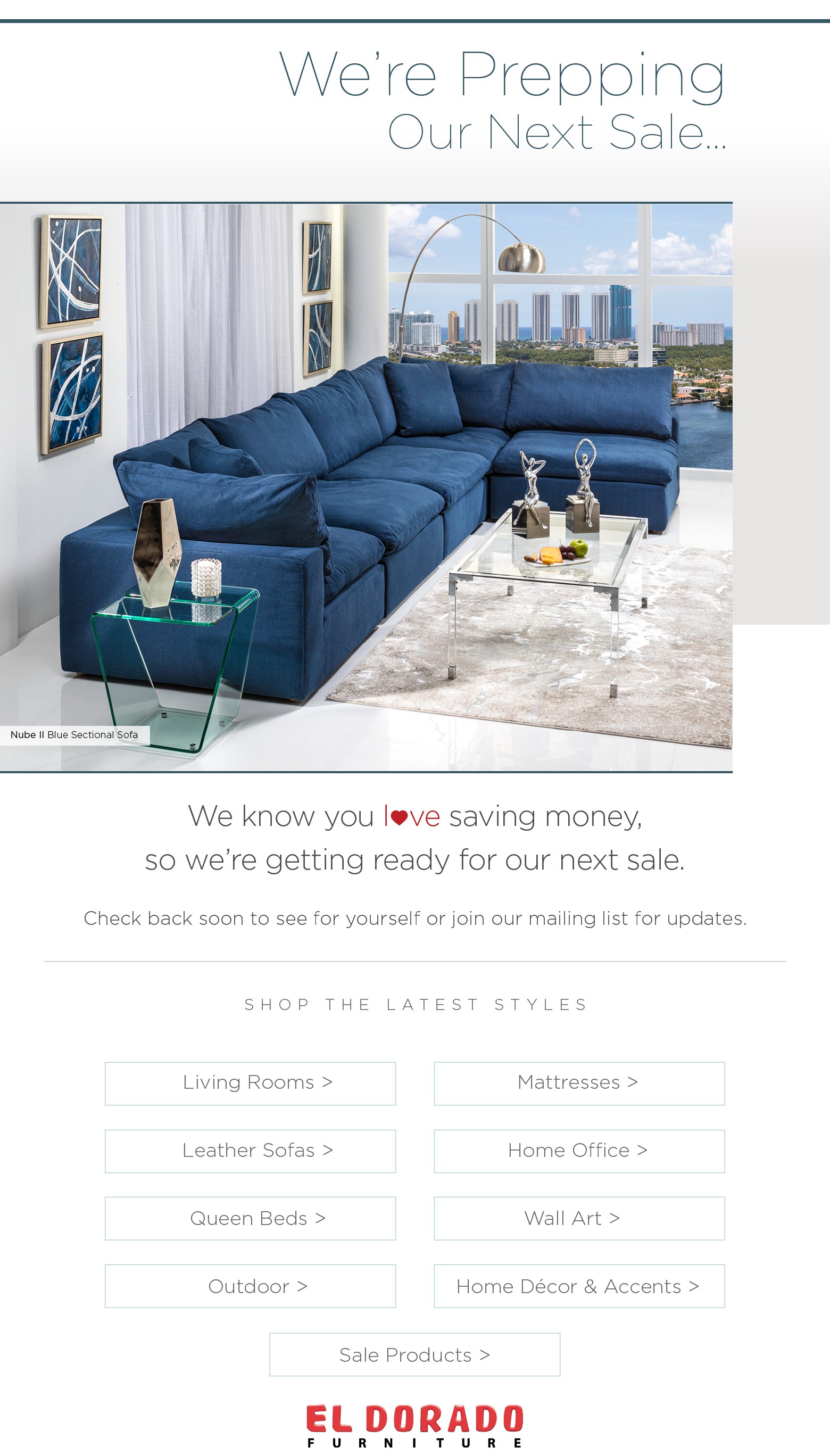 Offers El Dorado Furniture